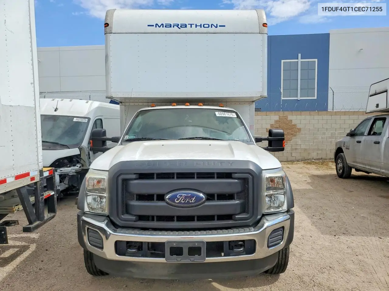 2012 Ford F450 Super Duty VIN: 1FDUF4GT1CEC71255 Lot: 60981676