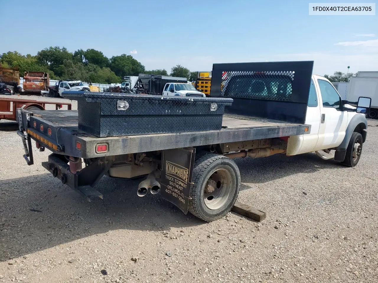 2012 Ford F450 Super Duty VIN: 1FD0X4GT2CEA63705 Lot: 81611305