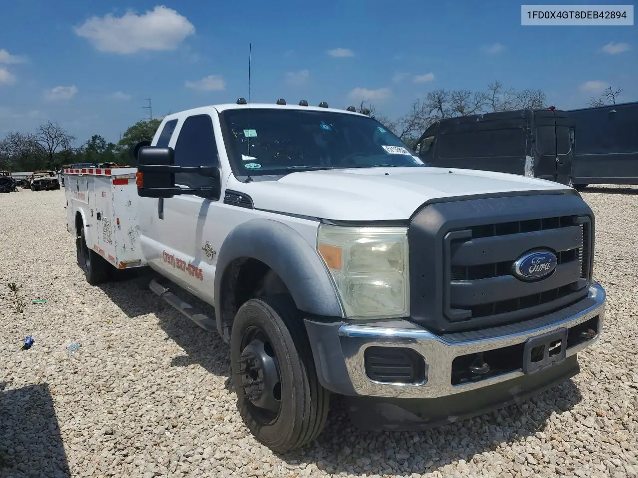 2013 Ford F450 Super Duty VIN: 1FD0X4GT8DEB42894 Lot: 57195856