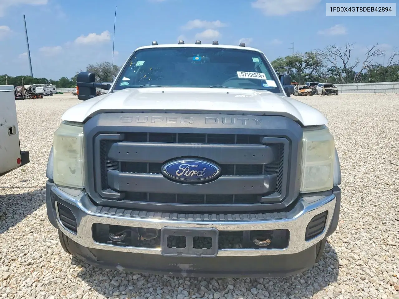 2013 Ford F450 Super Duty VIN: 1FD0X4GT8DEB42894 Lot: 57195856