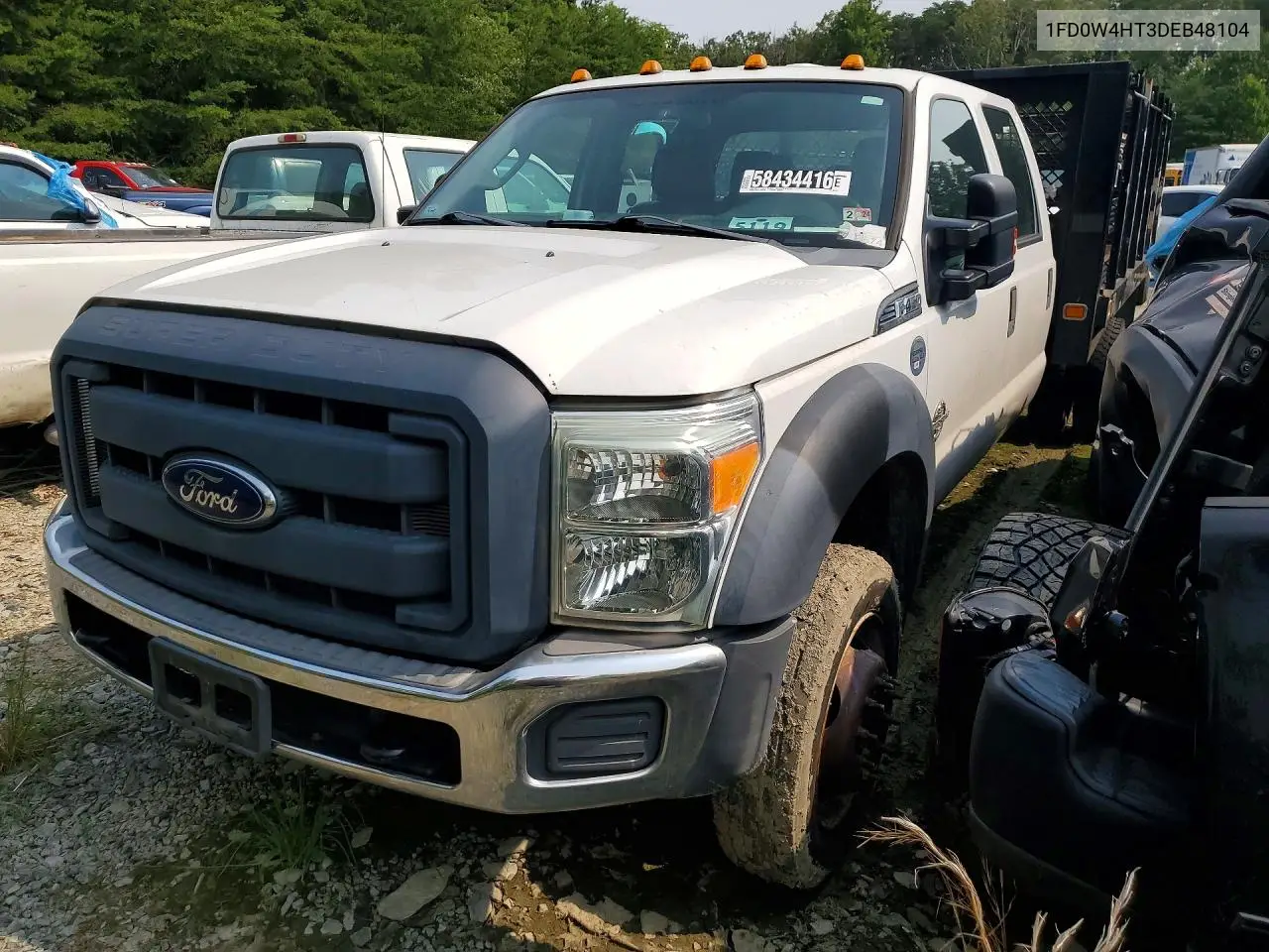 2013 Ford F450 Super Duty VIN: 1FD0W4HT3DEB48104 Lot: 58434416
