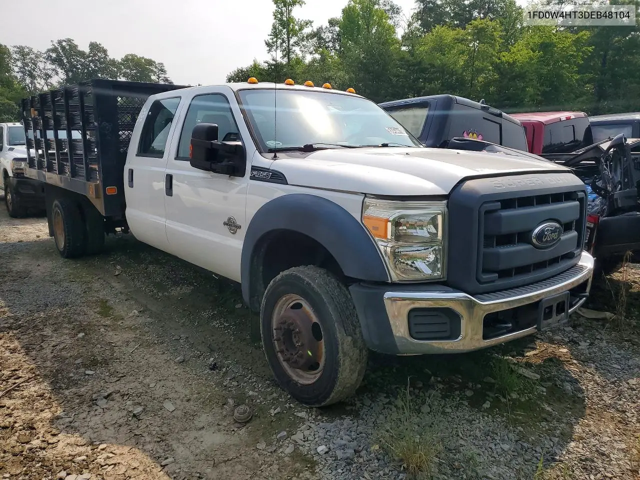 2013 Ford F450 Super Duty VIN: 1FD0W4HT3DEB48104 Lot: 58434416