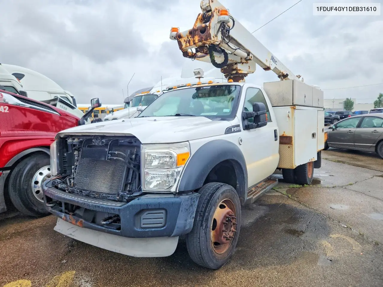 2013 Ford F450 Super Duty VIN: 1FDUF4GY1DEB31610 Lot: 58811186