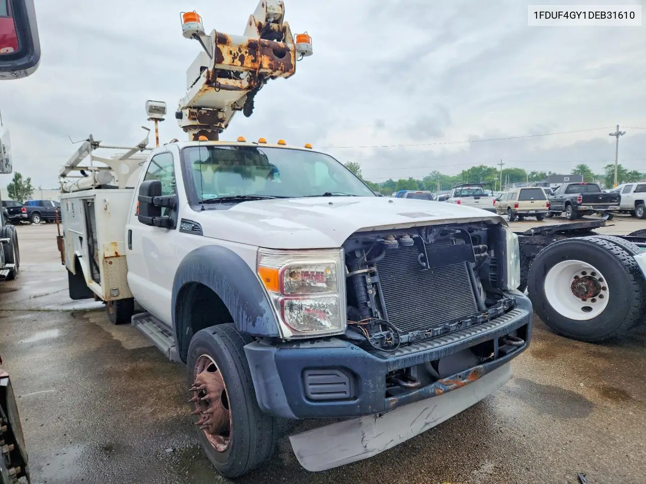 2013 Ford F450 Super Duty VIN: 1FDUF4GY1DEB31610 Lot: 58811186