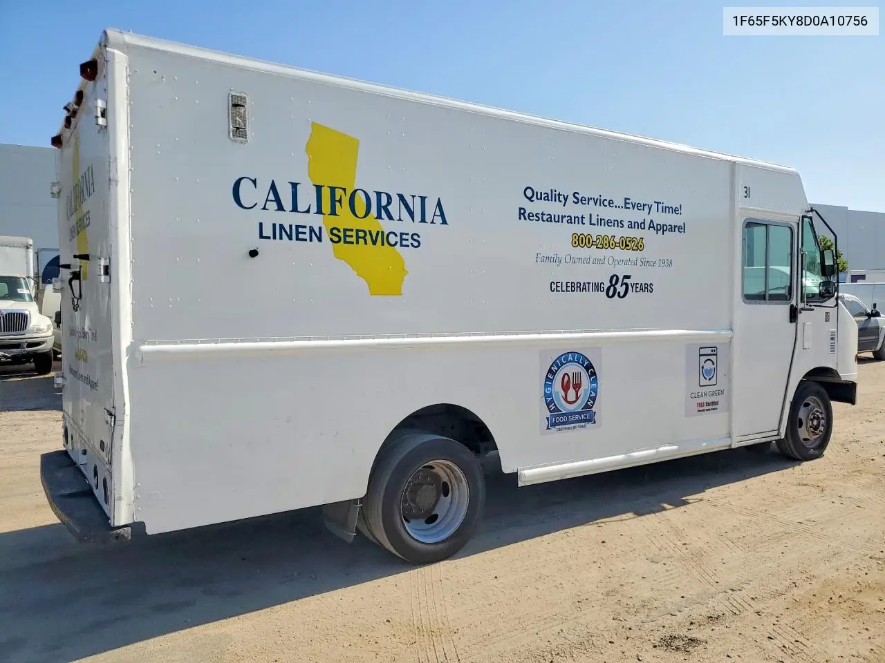 2013 Ford E-450 Step Van ** R & D * Cln Title * Pri Fleet ** VIN: 1F65F5KY8D0A10756 Lot: 61649146