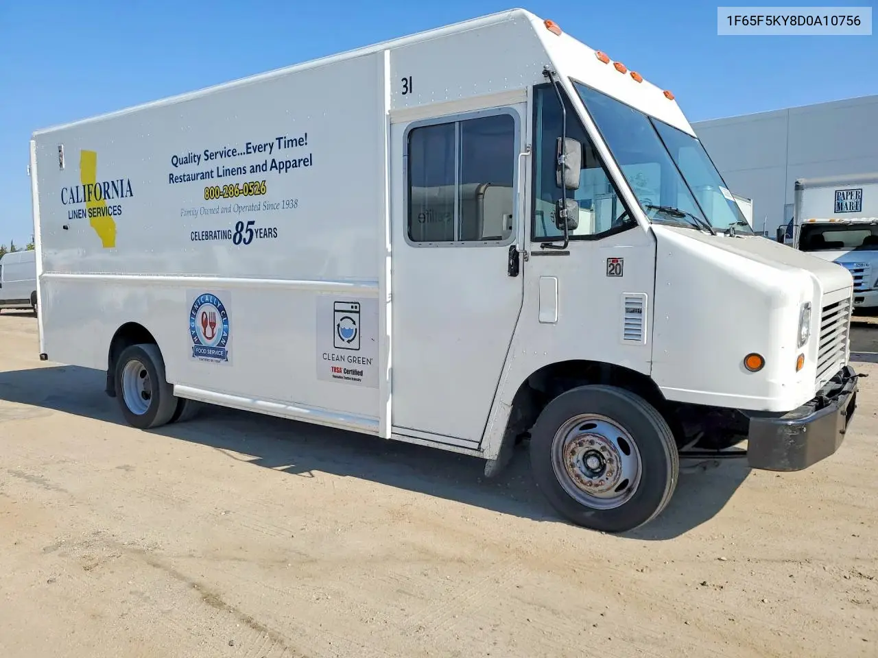 2013 Ford E-450 Step Van ** R & D * Cln Title * Pri Fleet ** VIN: 1F65F5KY8D0A10756 Lot: 61649146