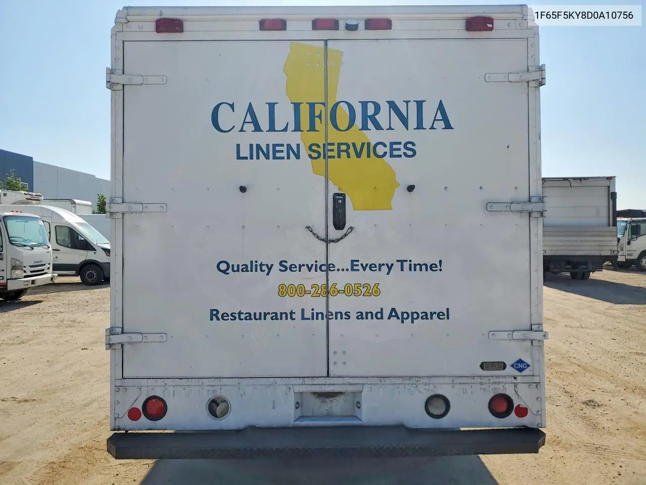 2013 Ford E-450 Step Van ** R & D * Cln Title * Pri Fleet ** VIN: 1F65F5KY8D0A10756 Lot: 61649146