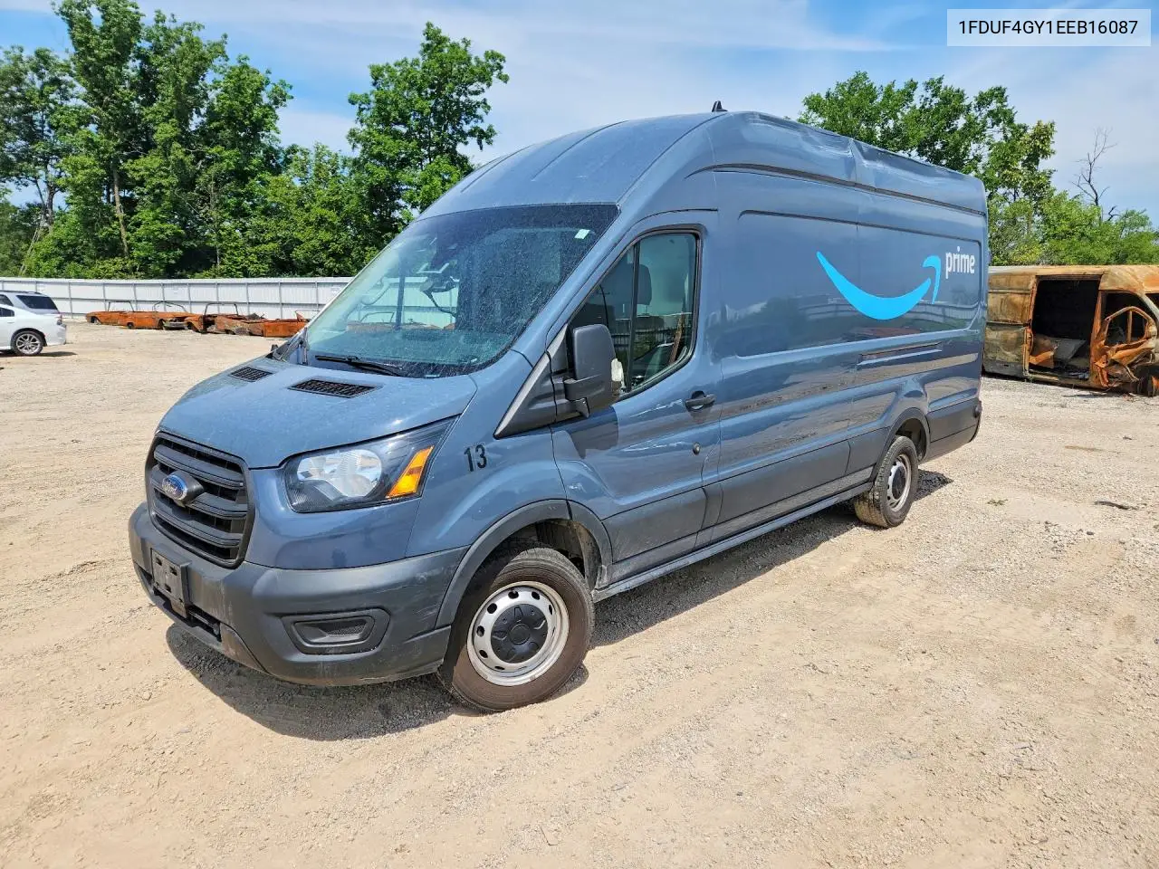 2014 Ford F450 Super Duty Delivery Van VIN: 1FDUF4GY1EEB16087 Lot: 97679975