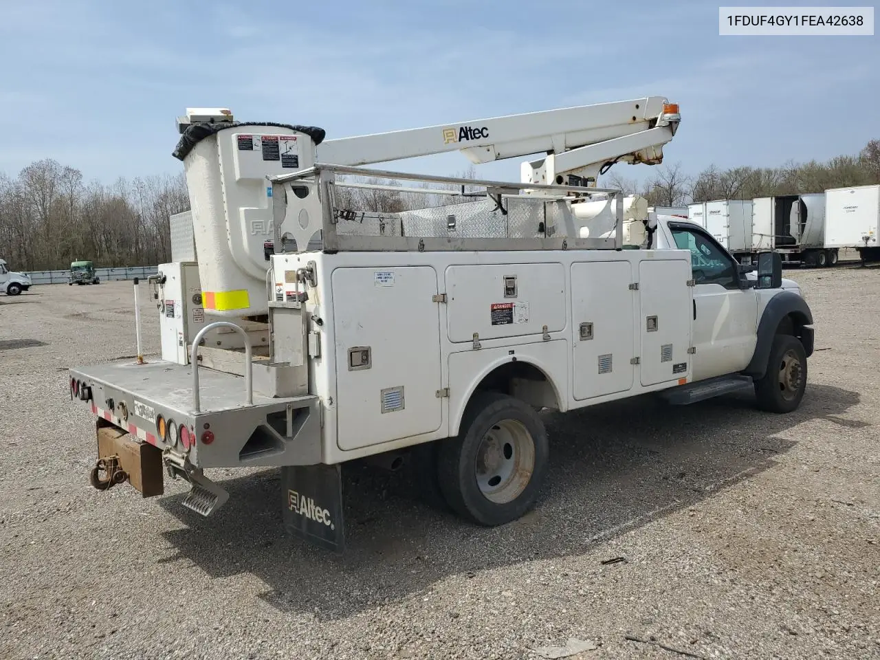 2015 Ford F450 Super Duty VIN: 1FDUF4GY1FEA42638 Lot: 53129035