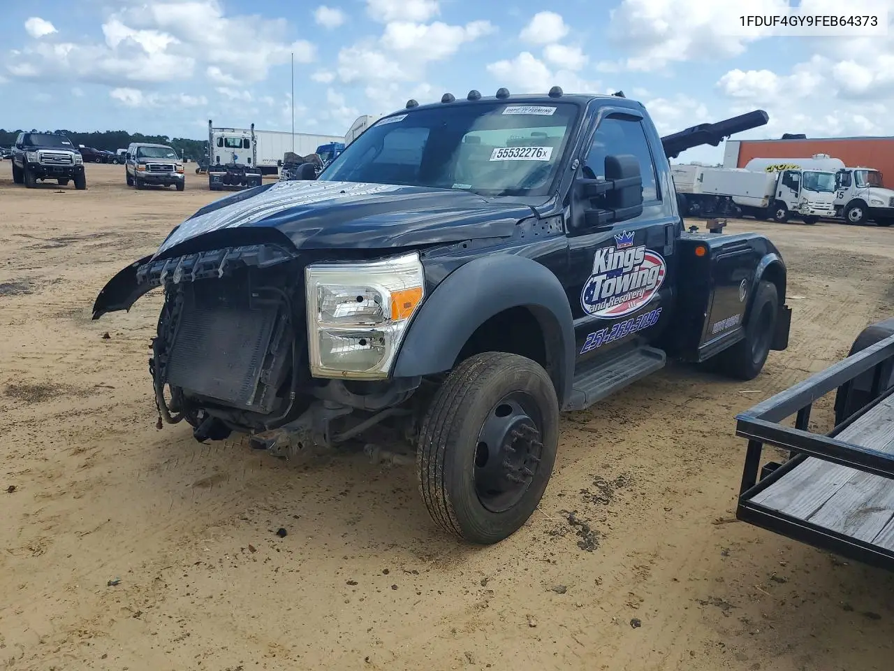 2015 Ford F450 Super Duty VIN: 1FDUF4GY9FEB64373 Lot: 55532276