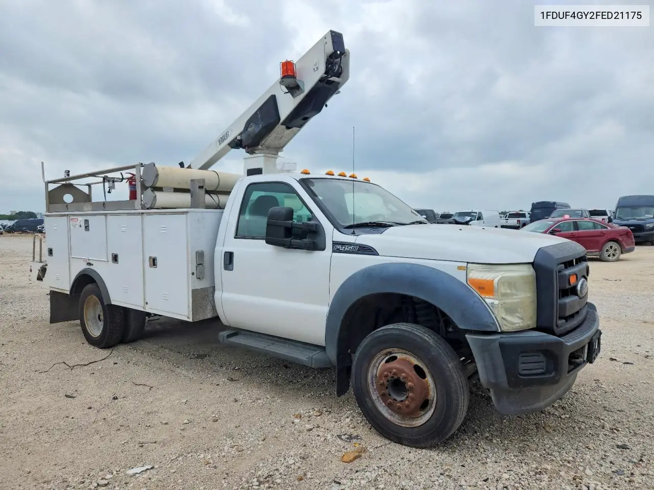 2015 Ford F450 Super Duty VIN: 1FDUF4GY2FED21175 Lot: 61615046