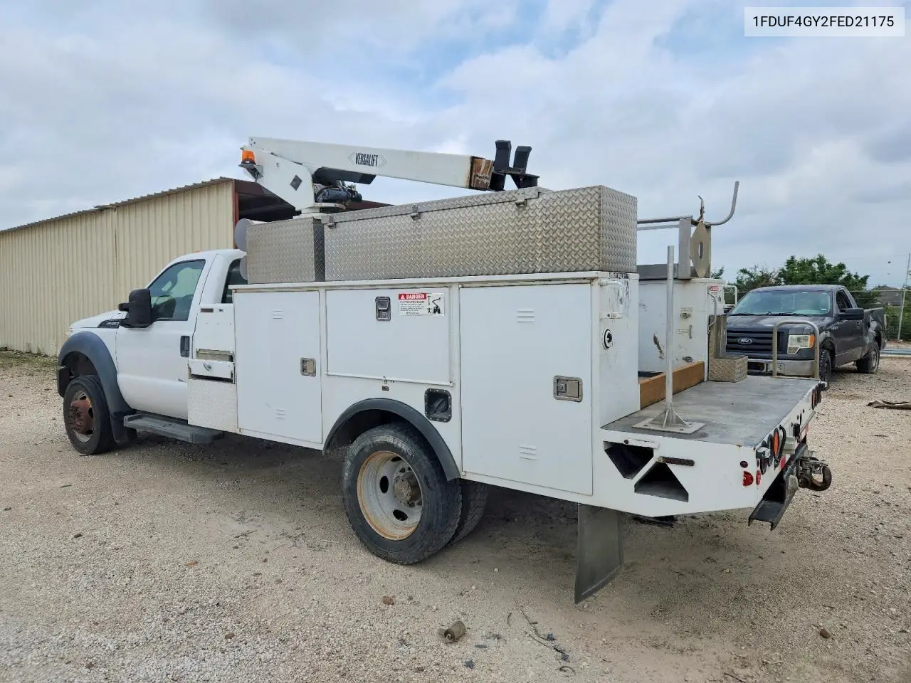 2015 Ford F450 Super Duty VIN: 1FDUF4GY2FED21175 Lot: 61615046