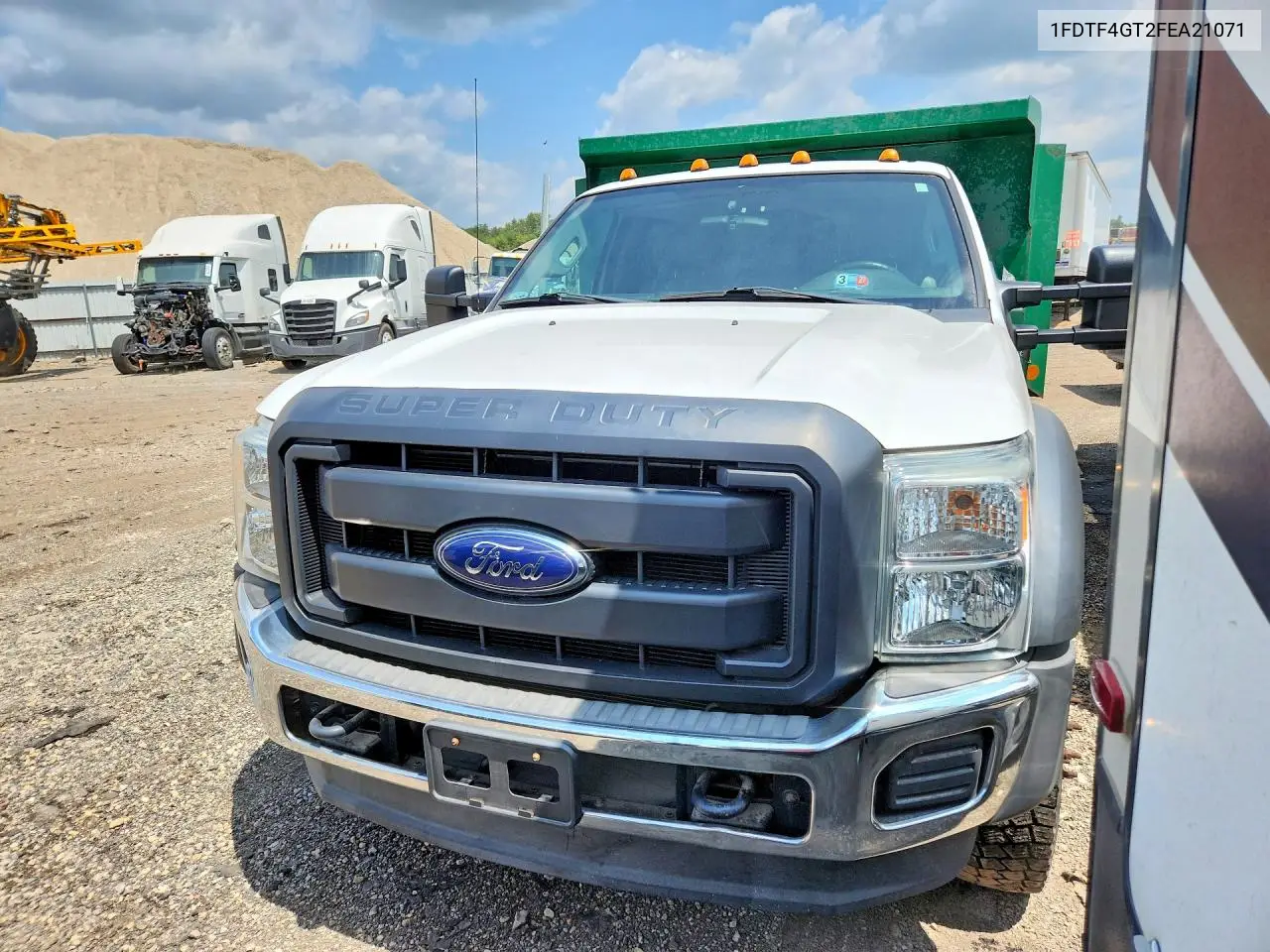 2015 Ford F450 Super Duty VIN: 1FDTF4GT2FEA21071 Lot: 61935606