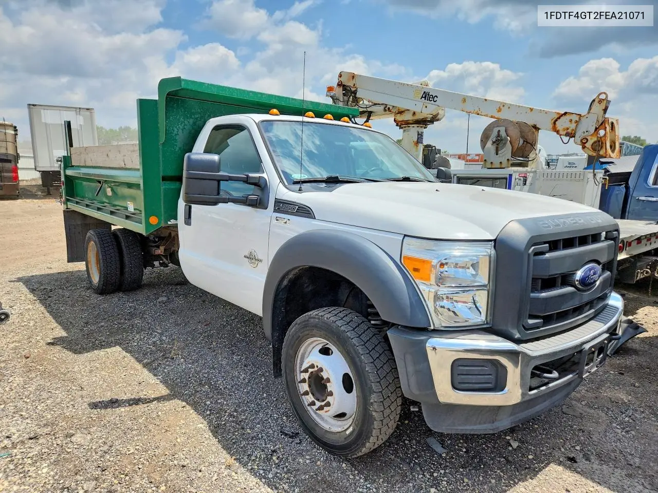 2015 Ford F450 Super Duty VIN: 1FDTF4GT2FEA21071 Lot: 61935606