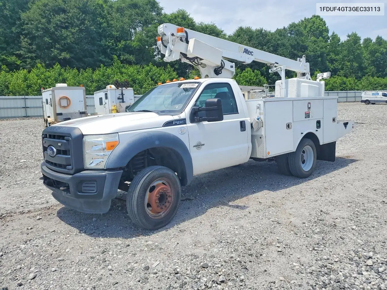 2016 Ford F450 Super Duty VIN: 1FDUF4GT3GEC33113 Lot: 55723386