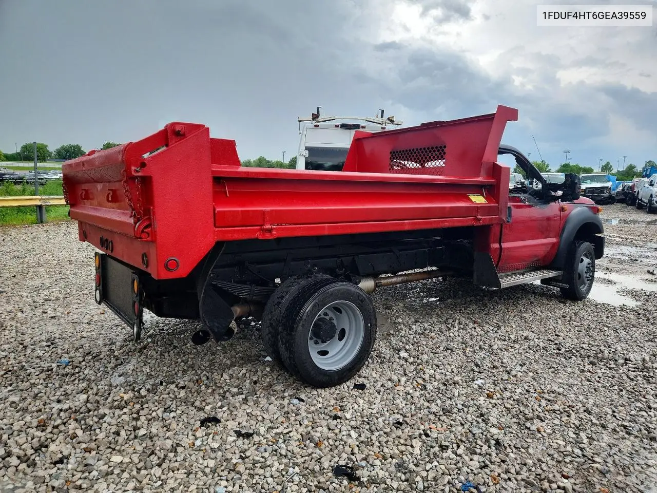 2016 Ford F450 Super Duty Dump Truck VIN: 1FDUF4HT6GEA39559 Lot: 58289426