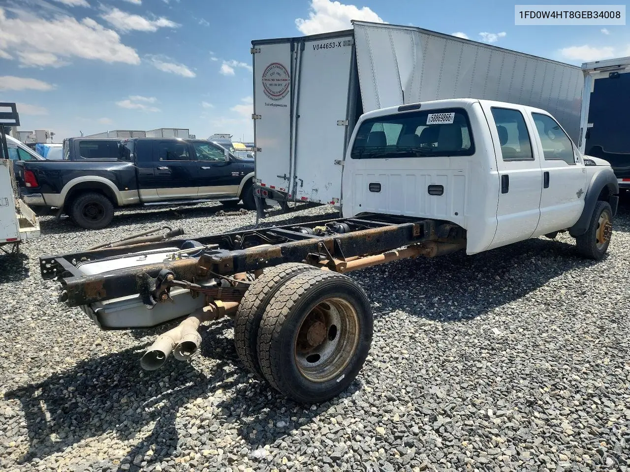 2016 Ford F450 Xl VIN: 1FD0W4HT8GEB34008 Lot: 58869866