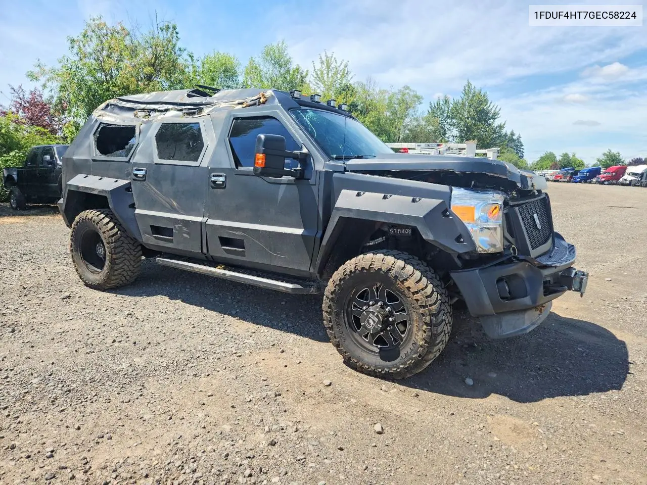 2016 Ford F450 Super Duty VIN: 1FDUF4HT7GEC58224 Lot: 59722506