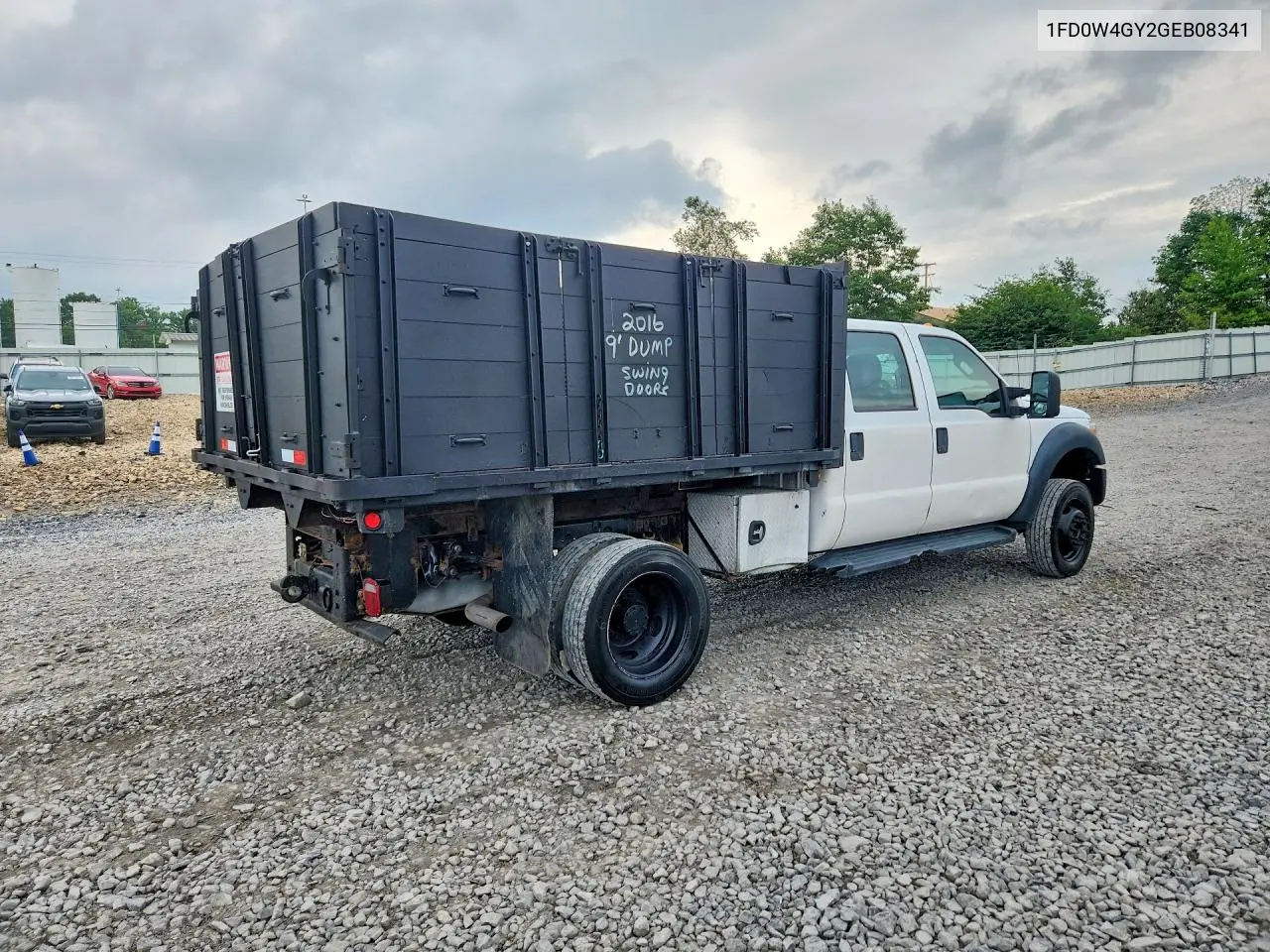 2016 Ford F450 Super Duty VIN: 1FD0W4GY2GEB08341 Lot: 60272936