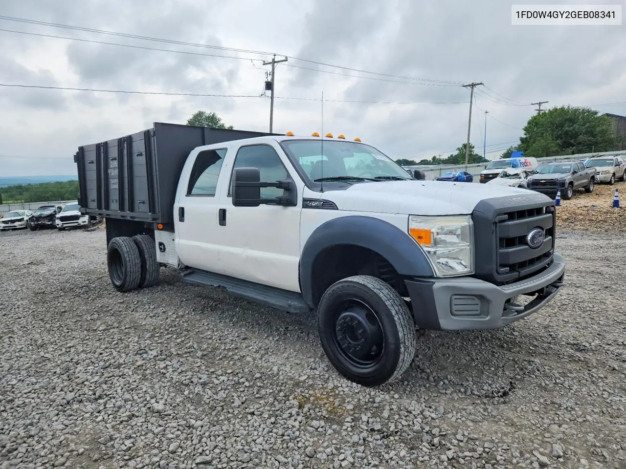 2016 Ford F450 Super Duty VIN: 1FD0W4GY2GEB08341 Lot: 60272936