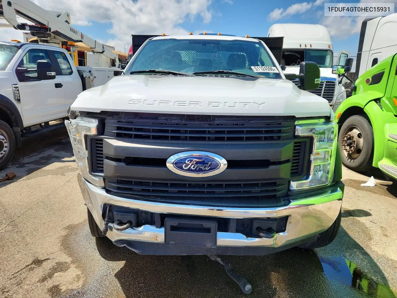 2017 Ford F450 Super Duty VIN: 1FDUF4GT0HEC15931 Lot: 51124596