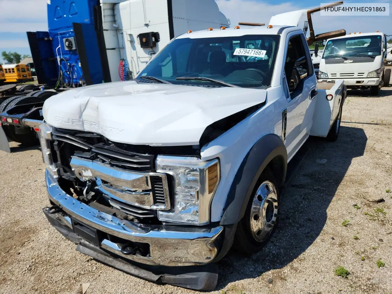 2017 Ford F450 Super Duty VIN: 1FDUF4HY1HEC91863 Lot: 57947166
