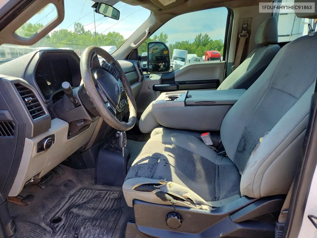 2017 Ford F450 Super Duty VIN: 1FDUF4HY1HEC91863 Lot: 57947166
