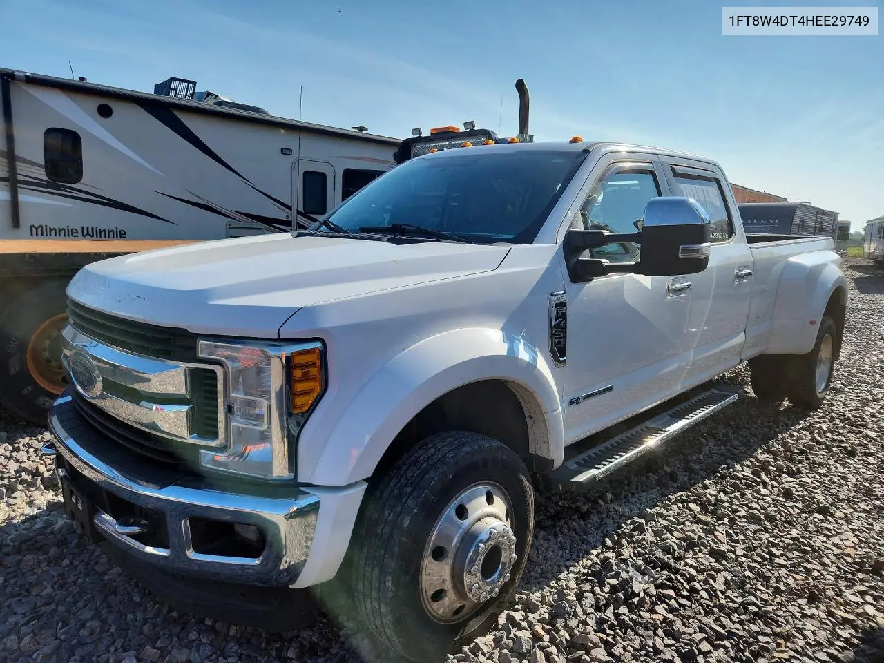 2017 Ford F450 Super Duty VIN: 1FT8W4DT4HEE29749 Lot: 60094326