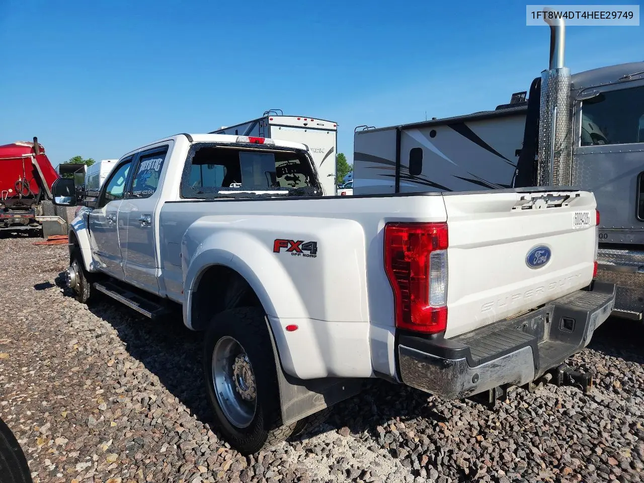 2017 Ford F450 Super Duty VIN: 1FT8W4DT4HEE29749 Lot: 60094326