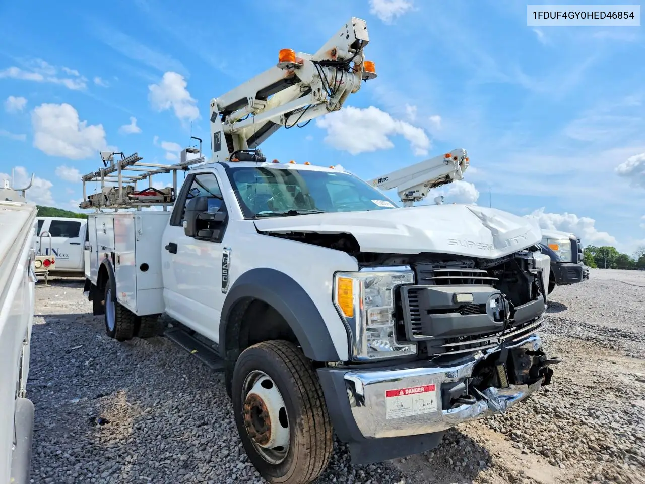 2017 Ford F450 Super Duty VIN: 1FDUF4GY0HED46854 Lot: 61308376