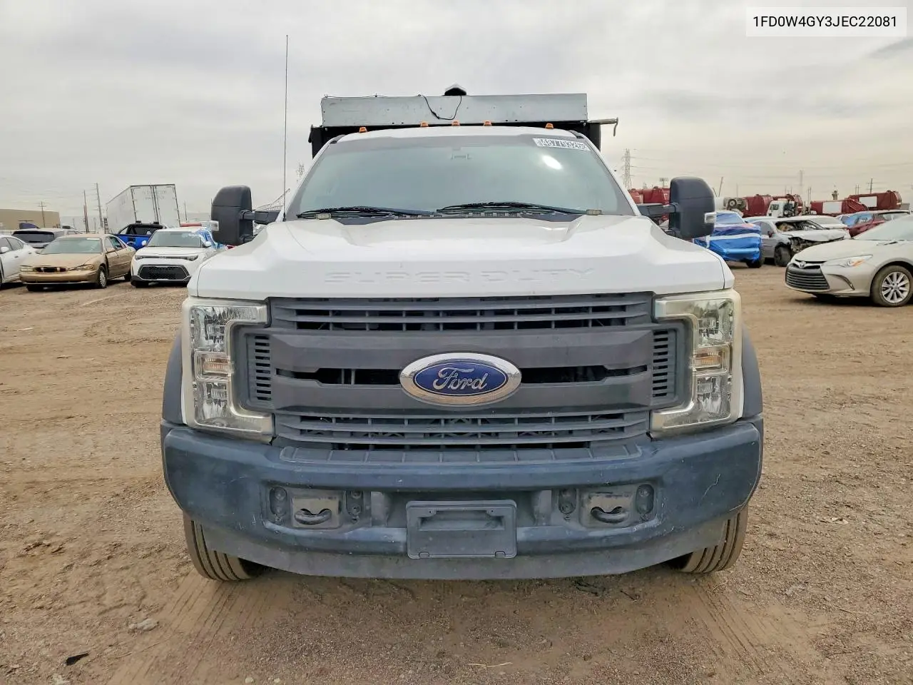 2018 Ford F450 Super Duty VIN: 1FD0W4GY3JEC22081 Lot: 48779326