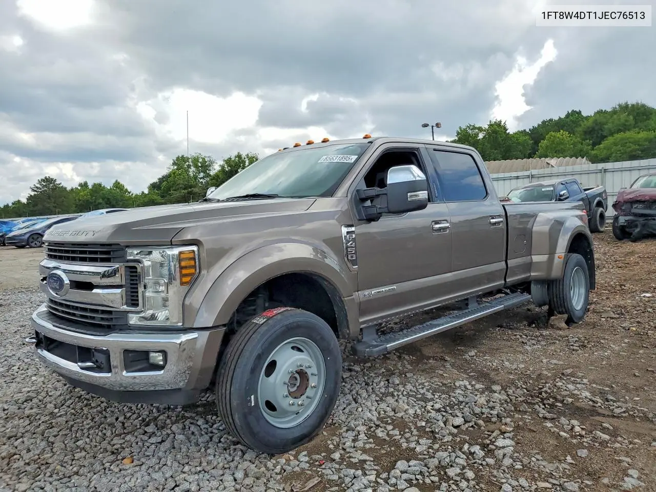 2018 Ford F450 Super Duty VIN: 1FT8W4DT1JEC76513 Lot: 85631895
