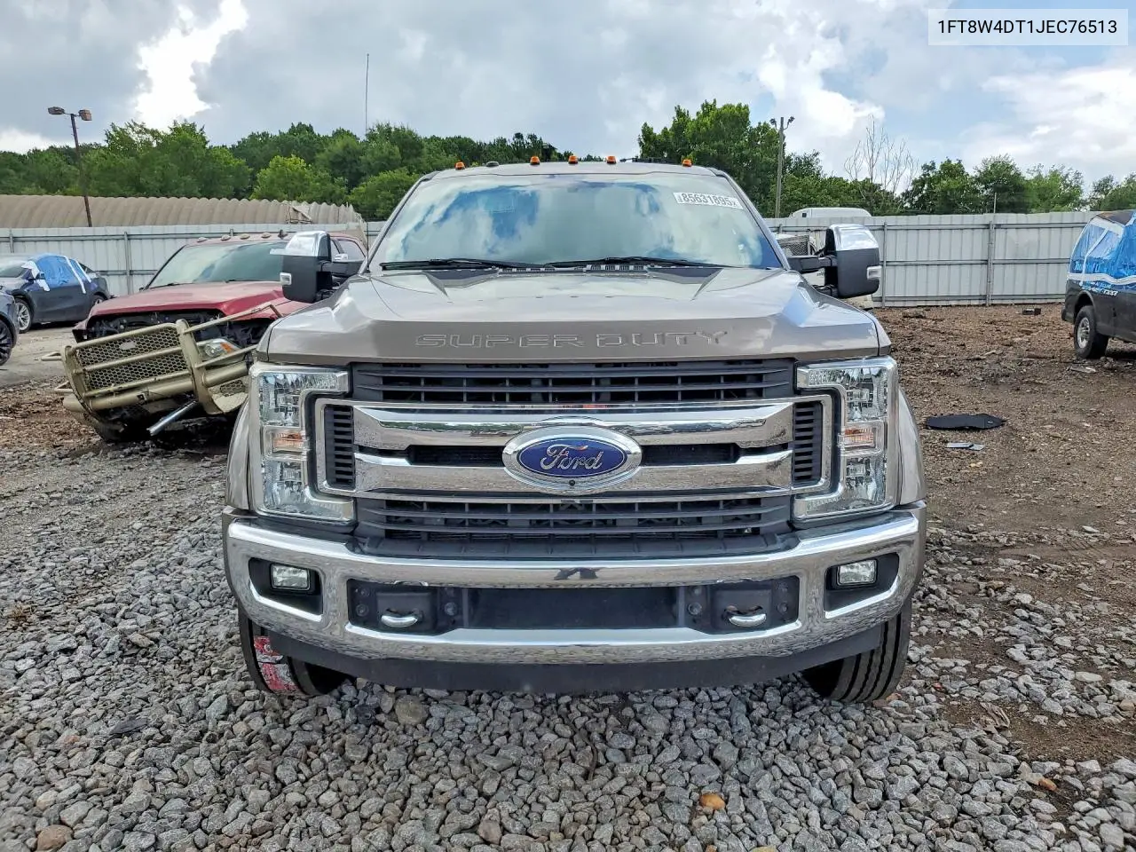 2018 Ford F450 Super Duty VIN: 1FT8W4DT1JEC76513 Lot: 85631895