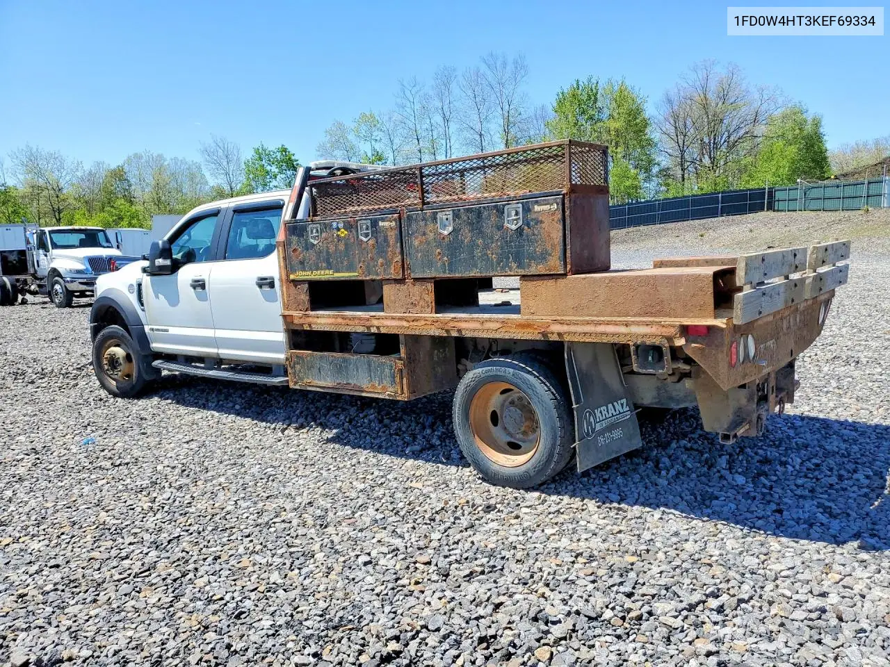 2019 Ford F350 Supe VIN: 1FD0W4HT3KEF69334 Lot: 48544366