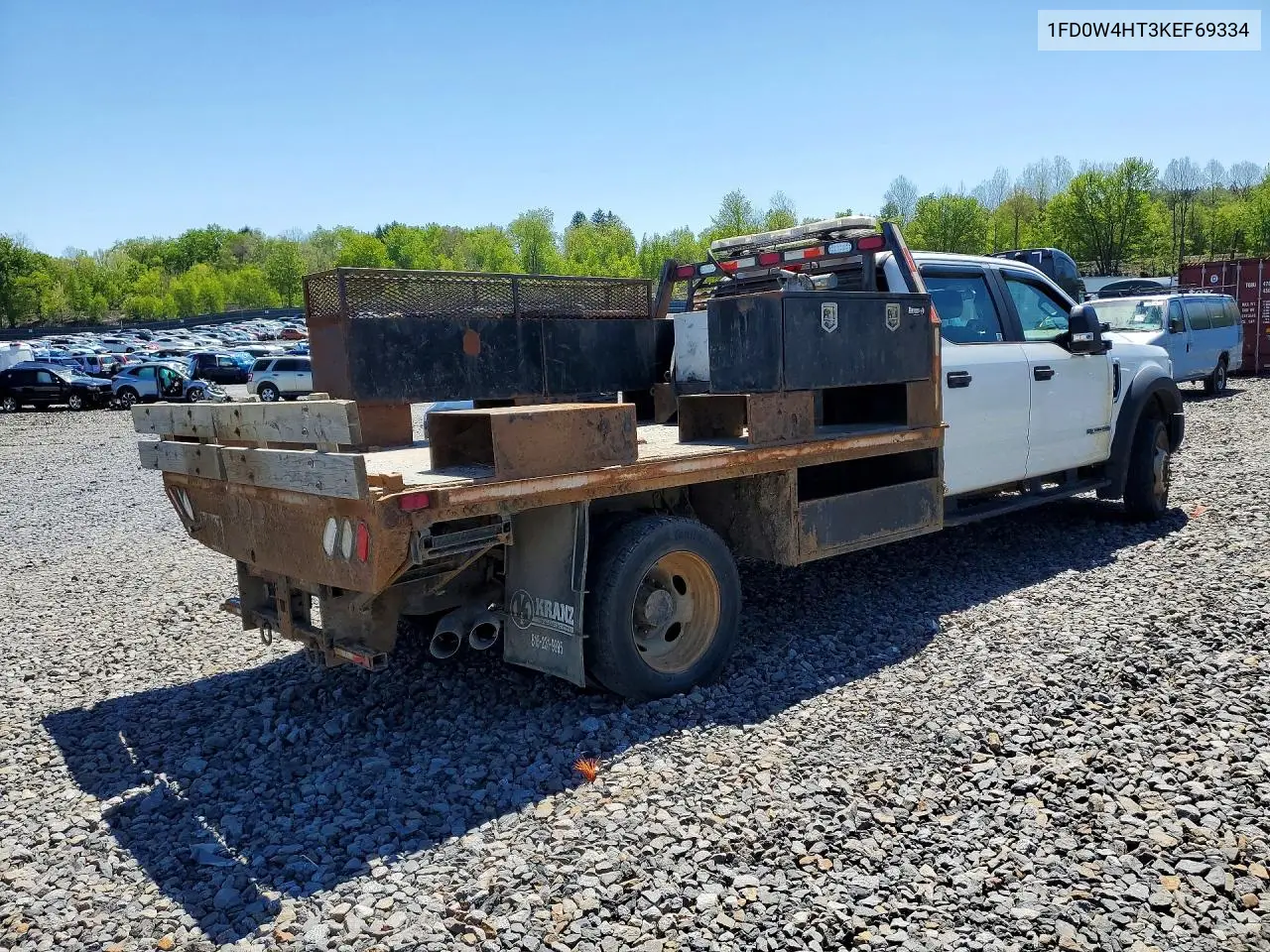 2019 Ford F350 Supe VIN: 1FD0W4HT3KEF69334 Lot: 48544366