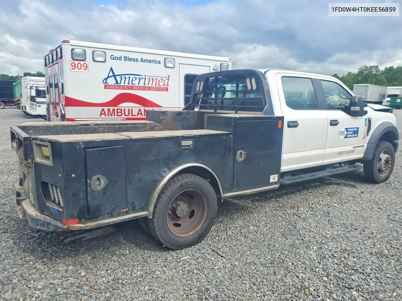 2019 Ford F450 Super Duty VIN: 1FD0W4HT0KEE56859 Lot: 58542156