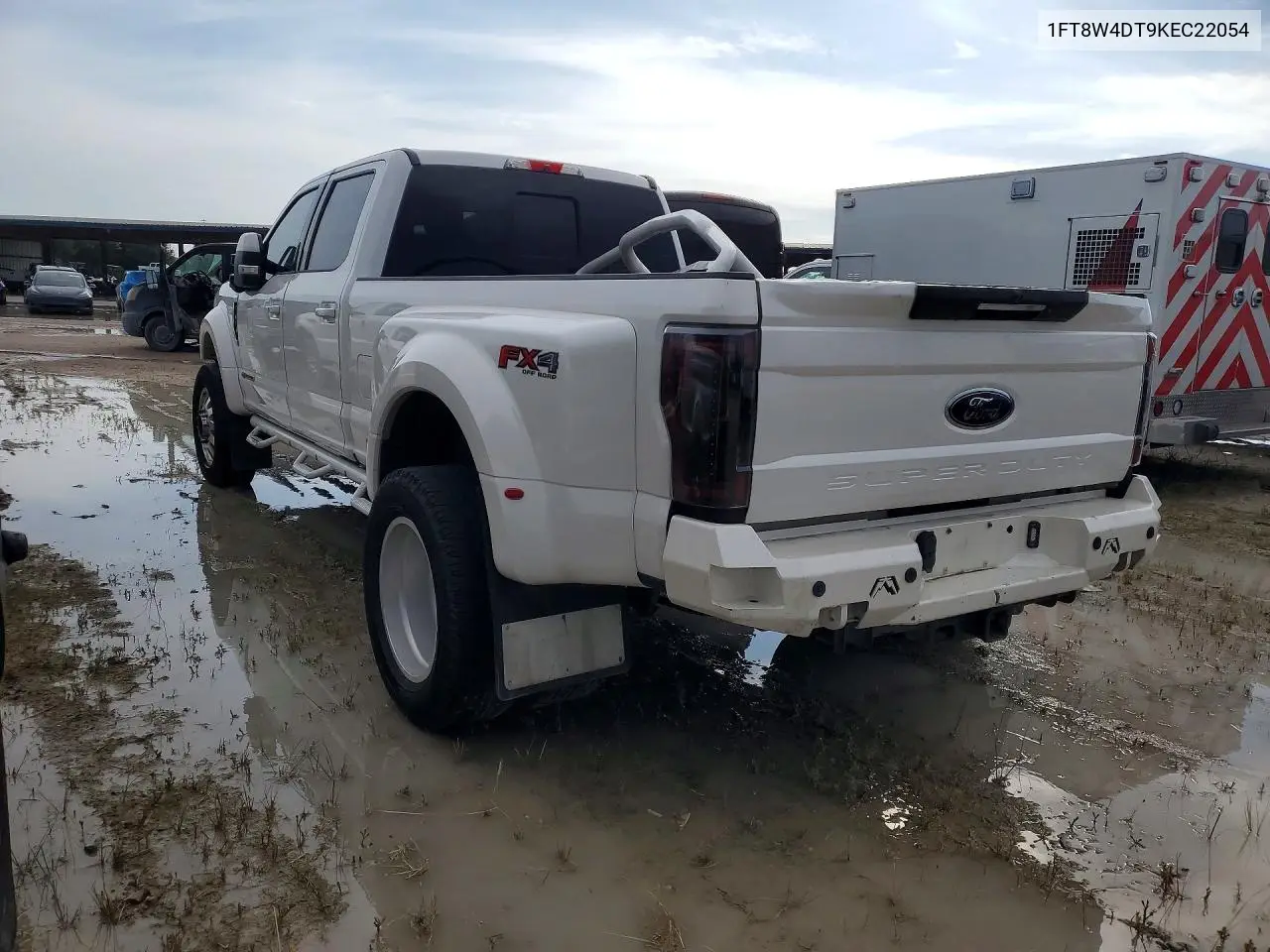 2019 Ford F450 Super Duty VIN: 1FT8W4DT9KEC22054 Lot: 59973726