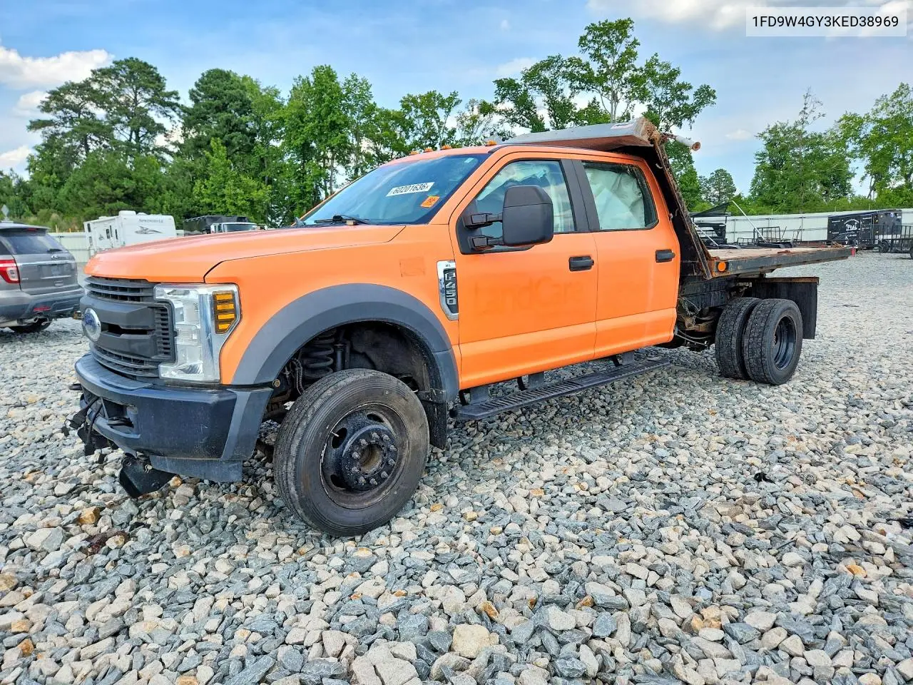 2019 Ford F450 Super Duty VIN: 1FD9W4GY3KED38969 Lot: 60201636