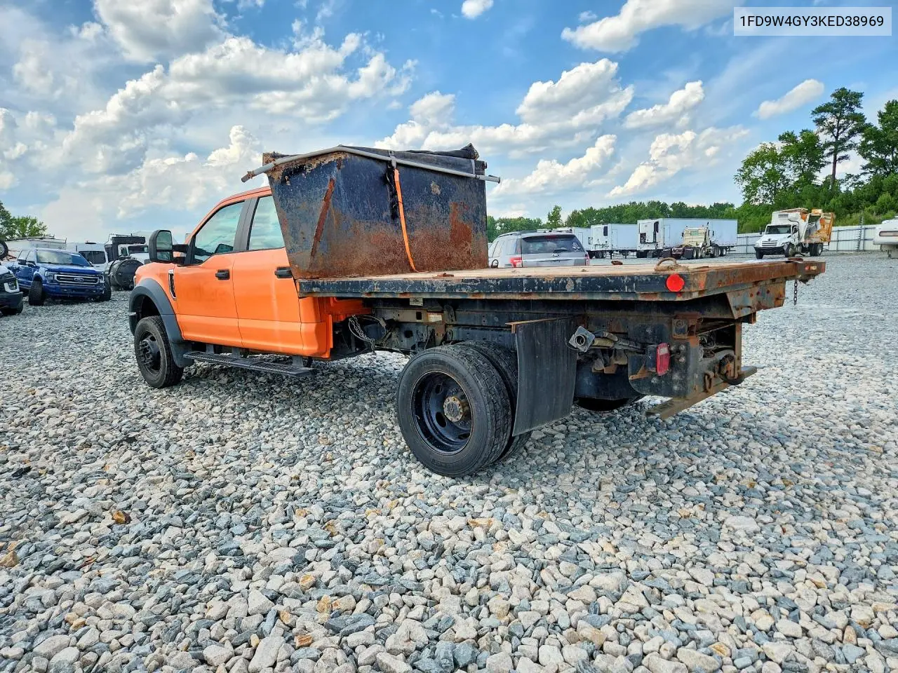 2019 Ford F450 Super Duty VIN: 1FD9W4GY3KED38969 Lot: 60201636
