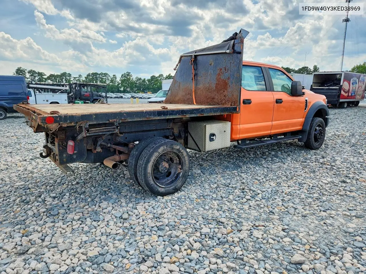 2019 Ford F450 Super Duty VIN: 1FD9W4GY3KED38969 Lot: 60201636