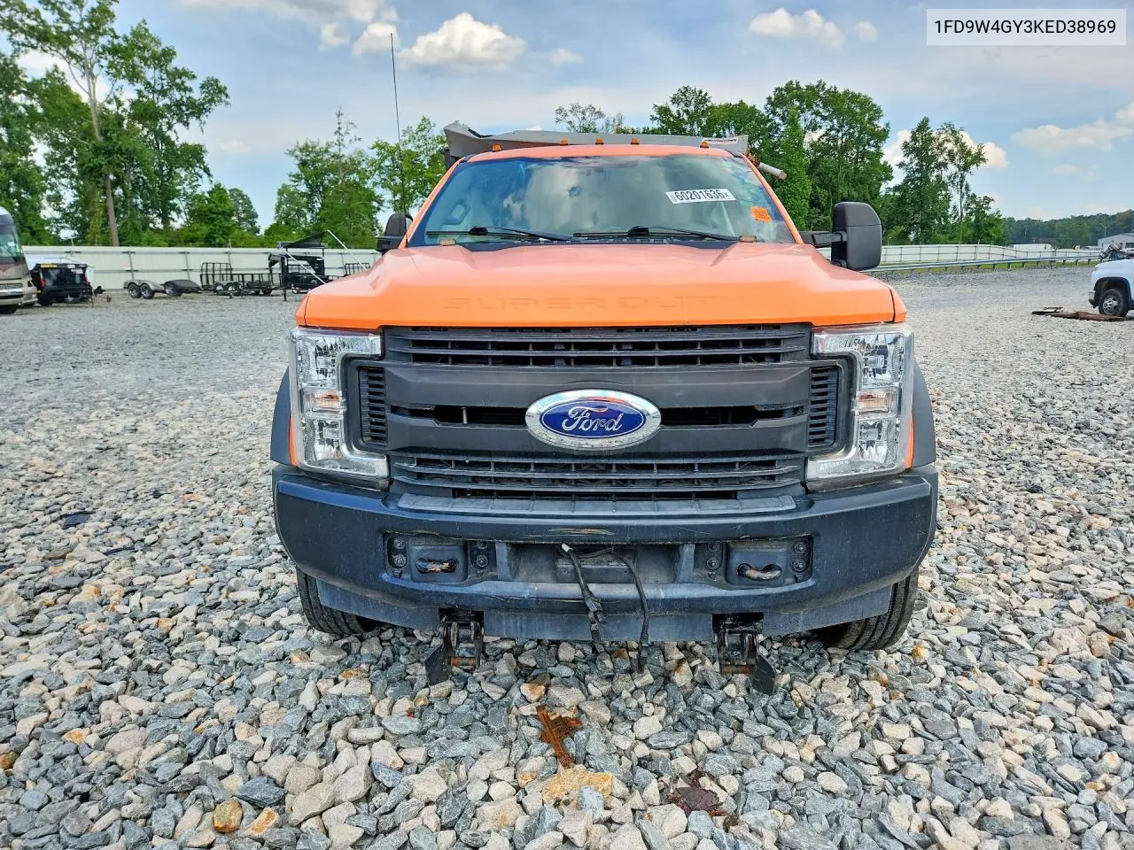 2019 Ford F450 Super Duty VIN: 1FD9W4GY3KED38969 Lot: 60201636