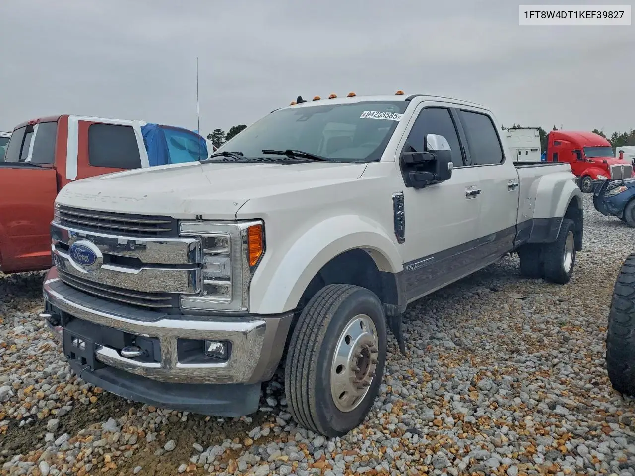 2019 Ford F450 Super Duty VIN: 1FT8W4DT1KEF39827 Lot: 94253585