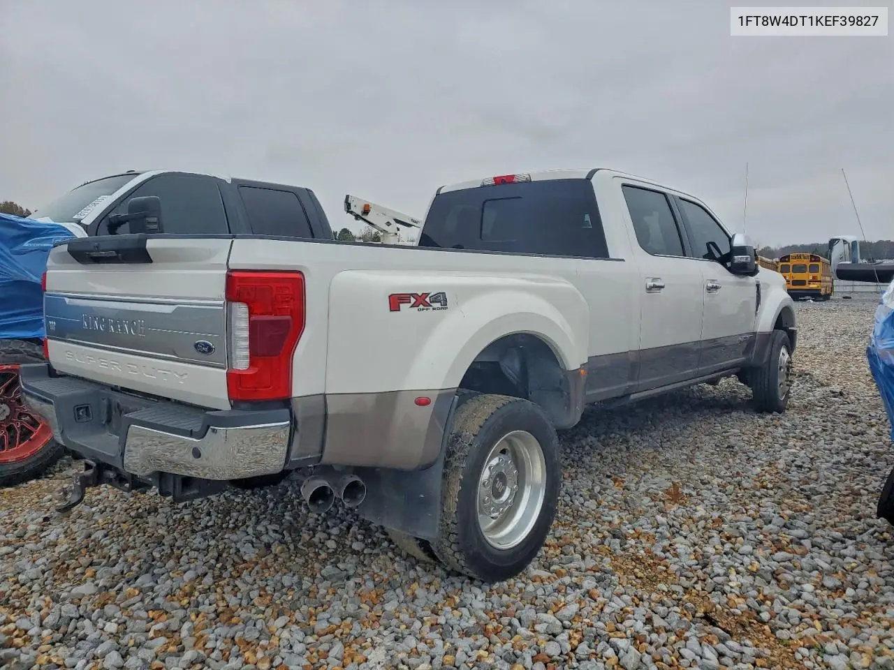 2019 Ford F450 Super Duty VIN: 1FT8W4DT1KEF39827 Lot: 94253585
