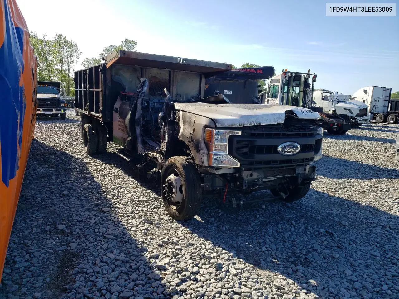 2020 Ford F450 Super Duty Dump Flatbed Truck VIN: 1FD9W4HT3LEE53009 Lot: 47793056