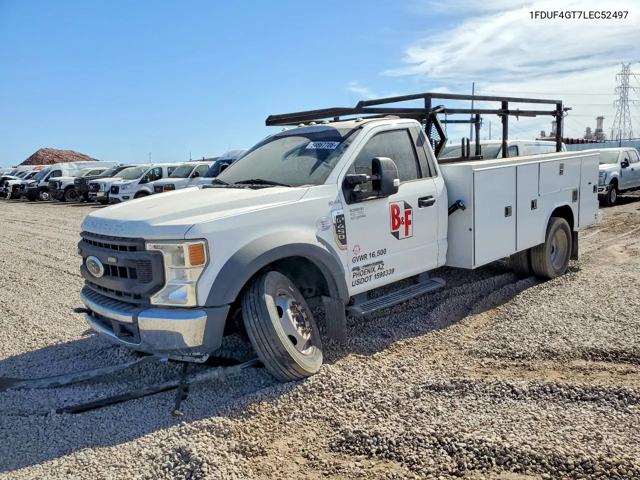 2020 Ford F450 Super Duty VIN: 1FDUF4GT7LEC52497 Lot: 54867706