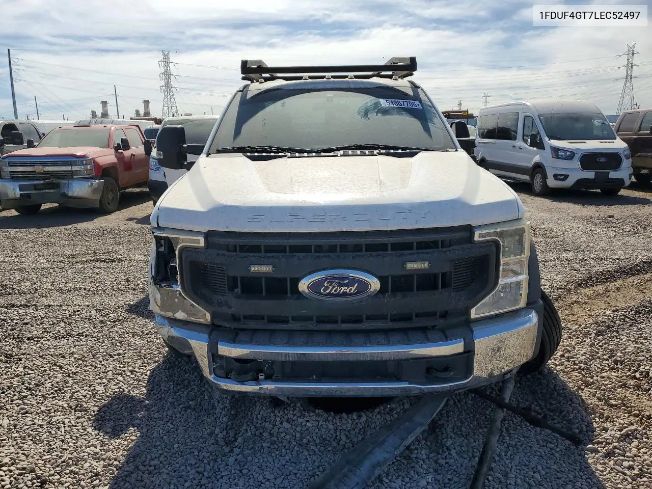 2020 Ford F450 Super Duty VIN: 1FDUF4GT7LEC52497 Lot: 54867706