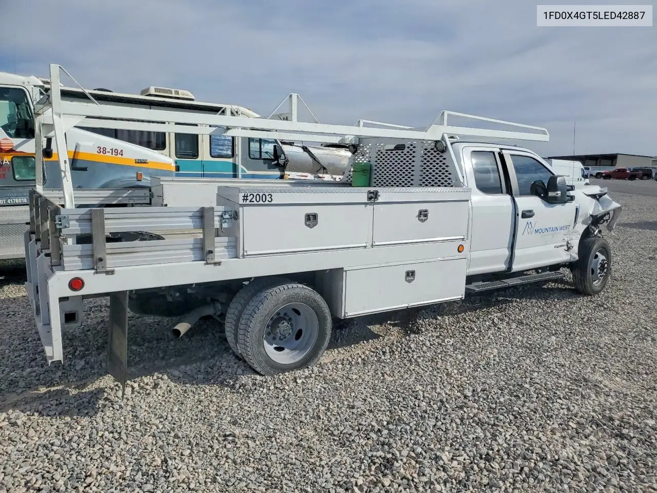 2020 Ford F-450 Sd- Act Miles, Exempt On The Title VIN: 1FD0X4GT5LED42887 Lot: 57092666