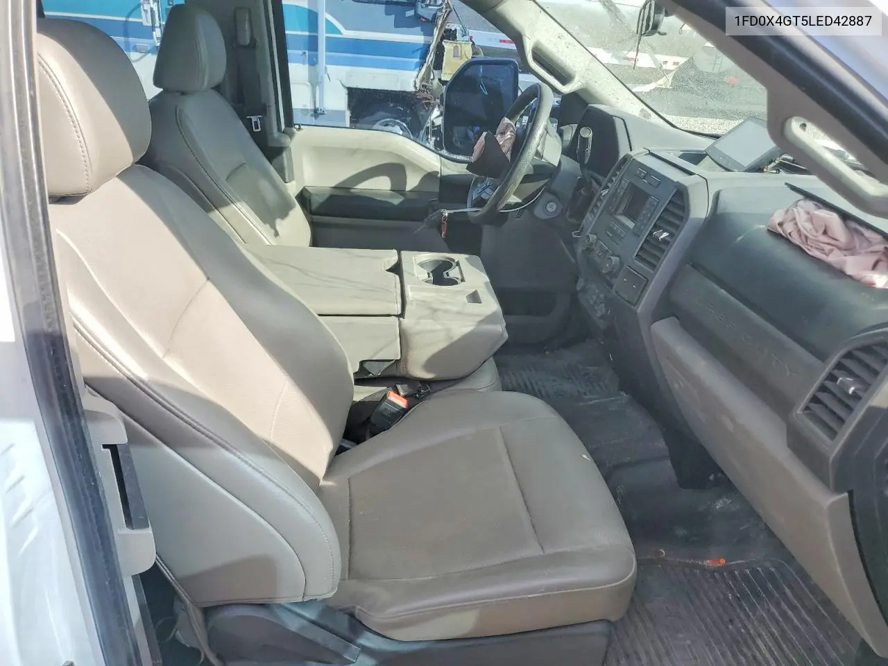2020 Ford F-450 Sd- Act Miles, Exempt On The Title VIN: 1FD0X4GT5LED42887 Lot: 57092666