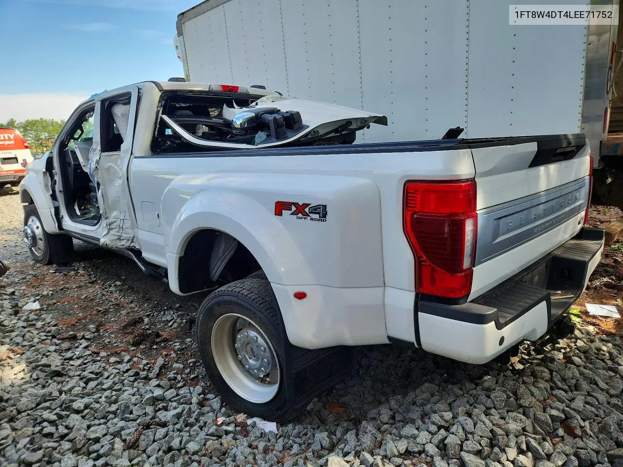 2020 Ford F450 Super Duty VIN: 1FT8W4DT4LEE71752 Lot: 58241336