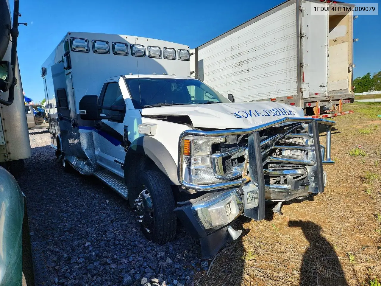 2021 Ford F450 Super Duty VIN: 1FDUF4HT1MED09079 Lot: 52487386